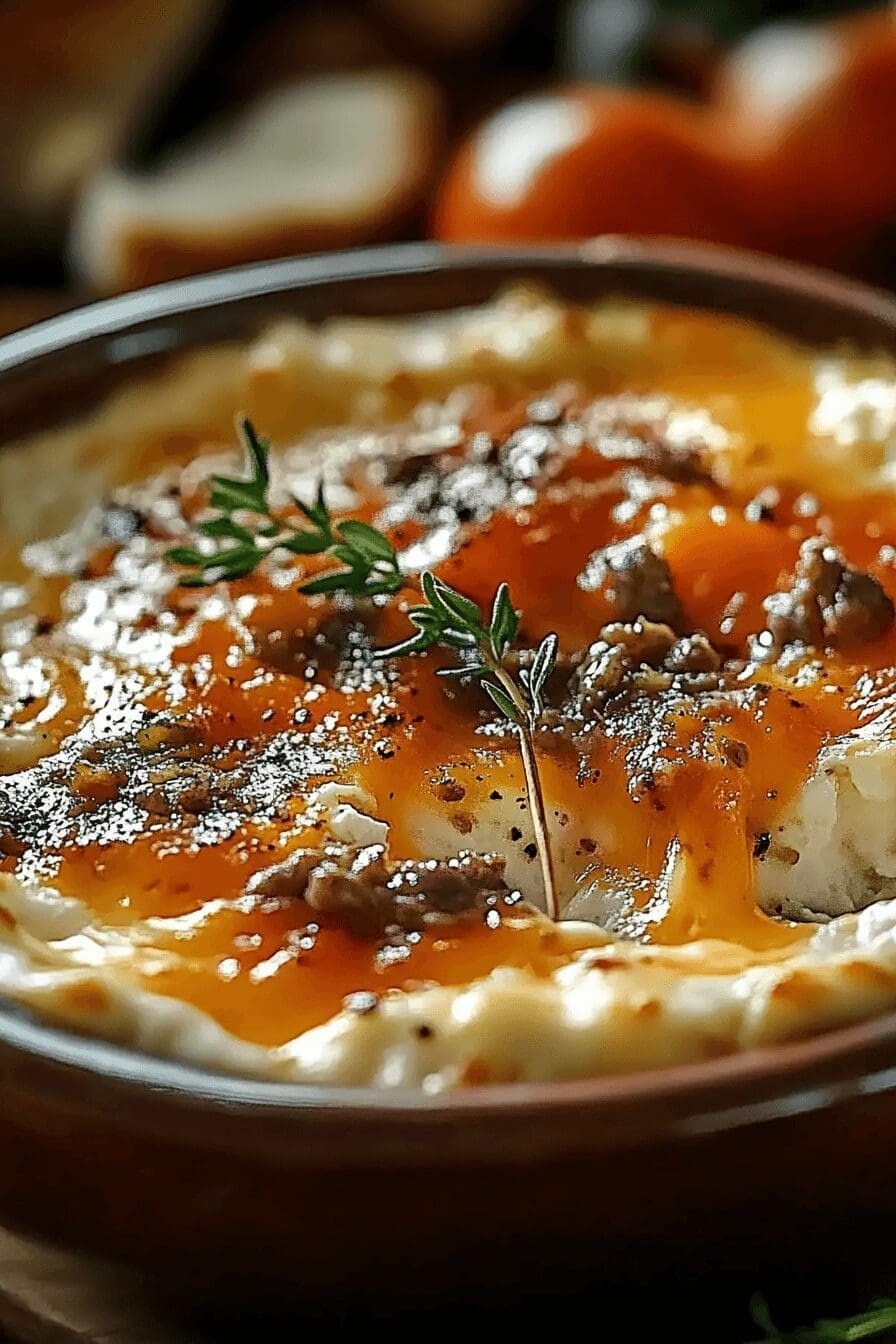 Cheesy Beef Dip
