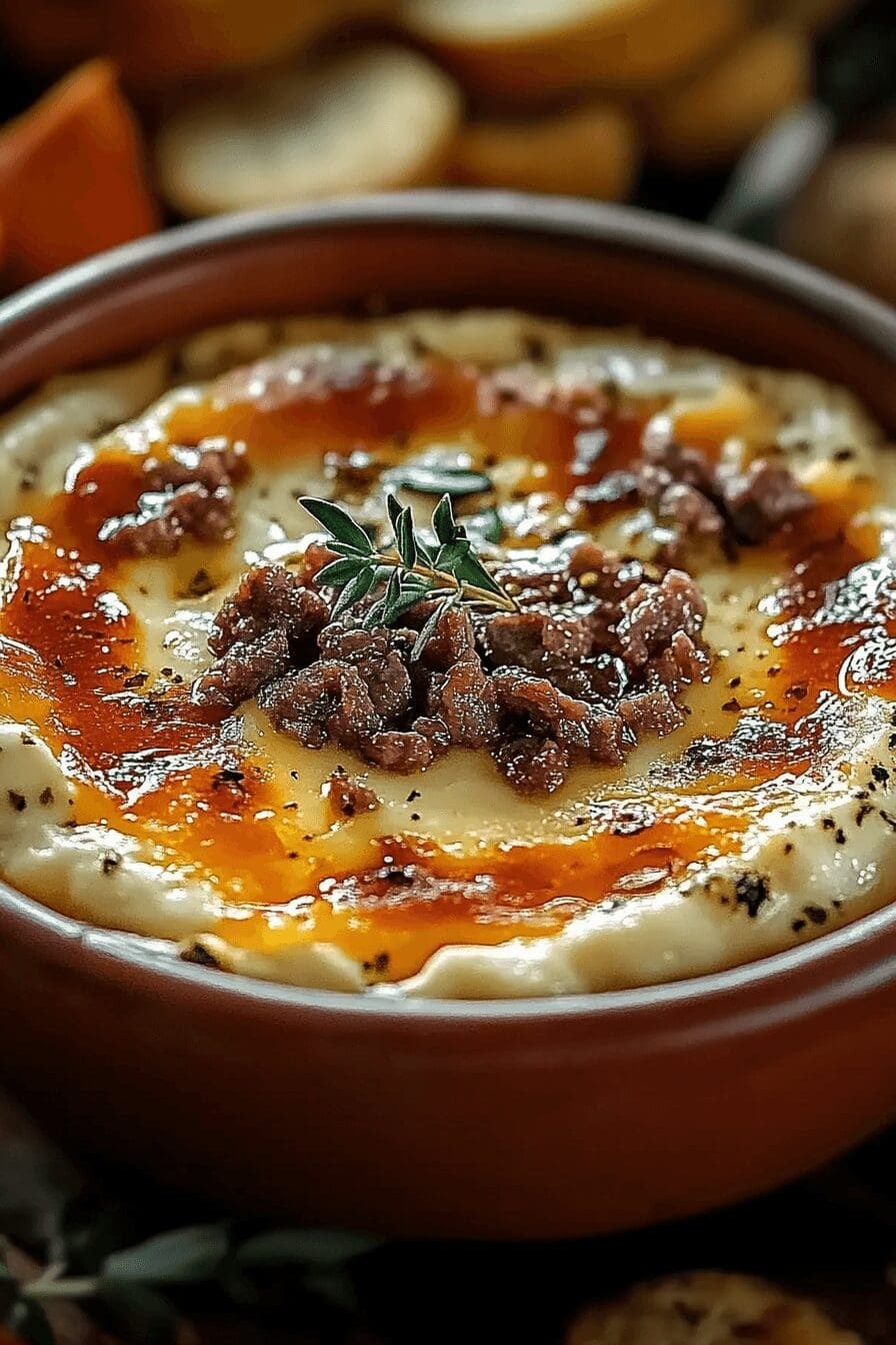 Cheesy Beef Dip