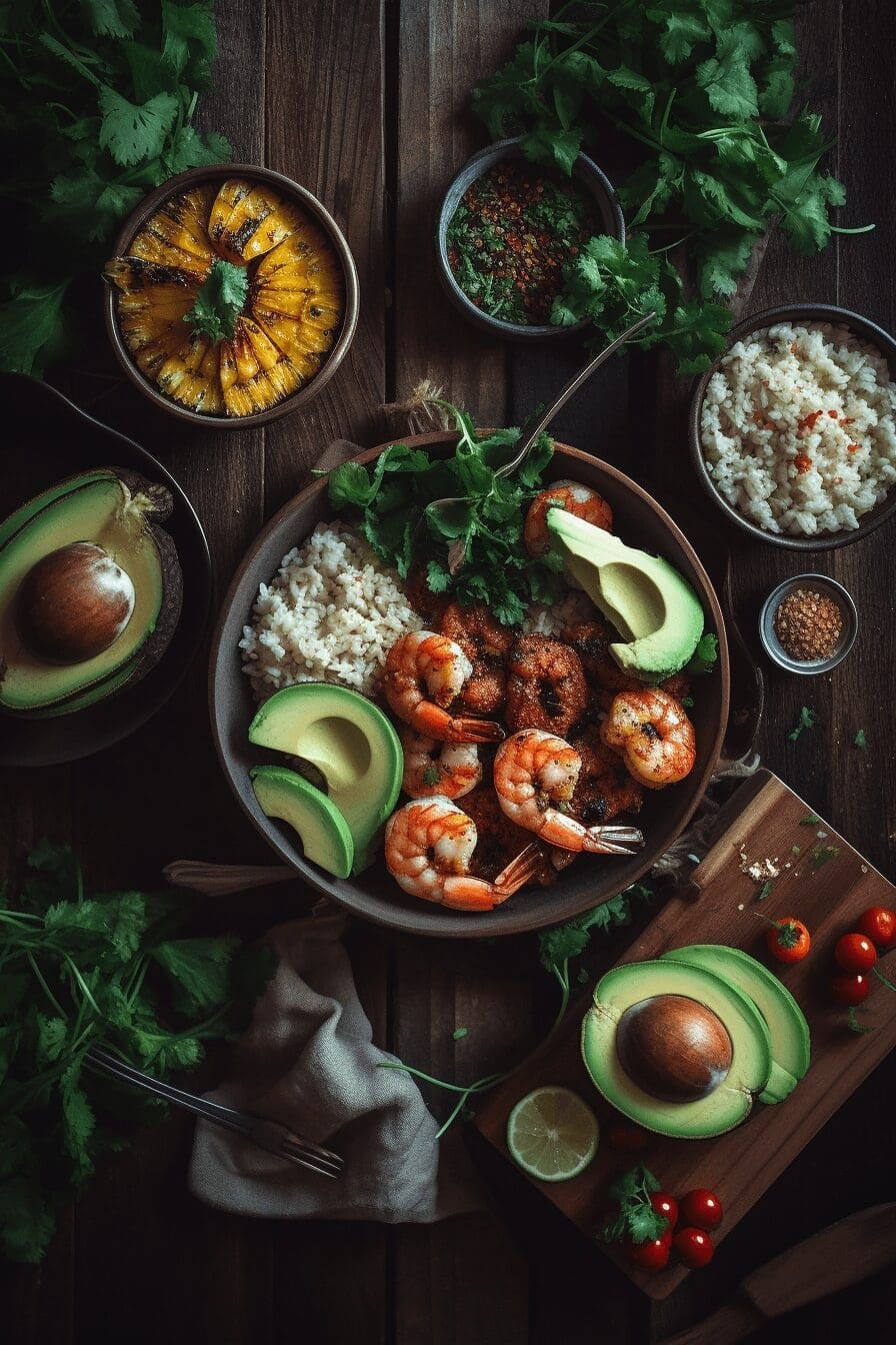 chilli lime prawns