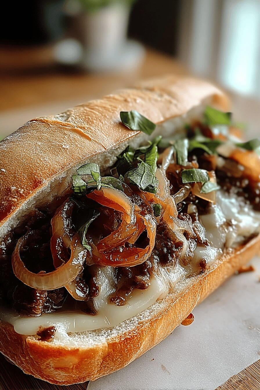 Minced Beef Sandwich