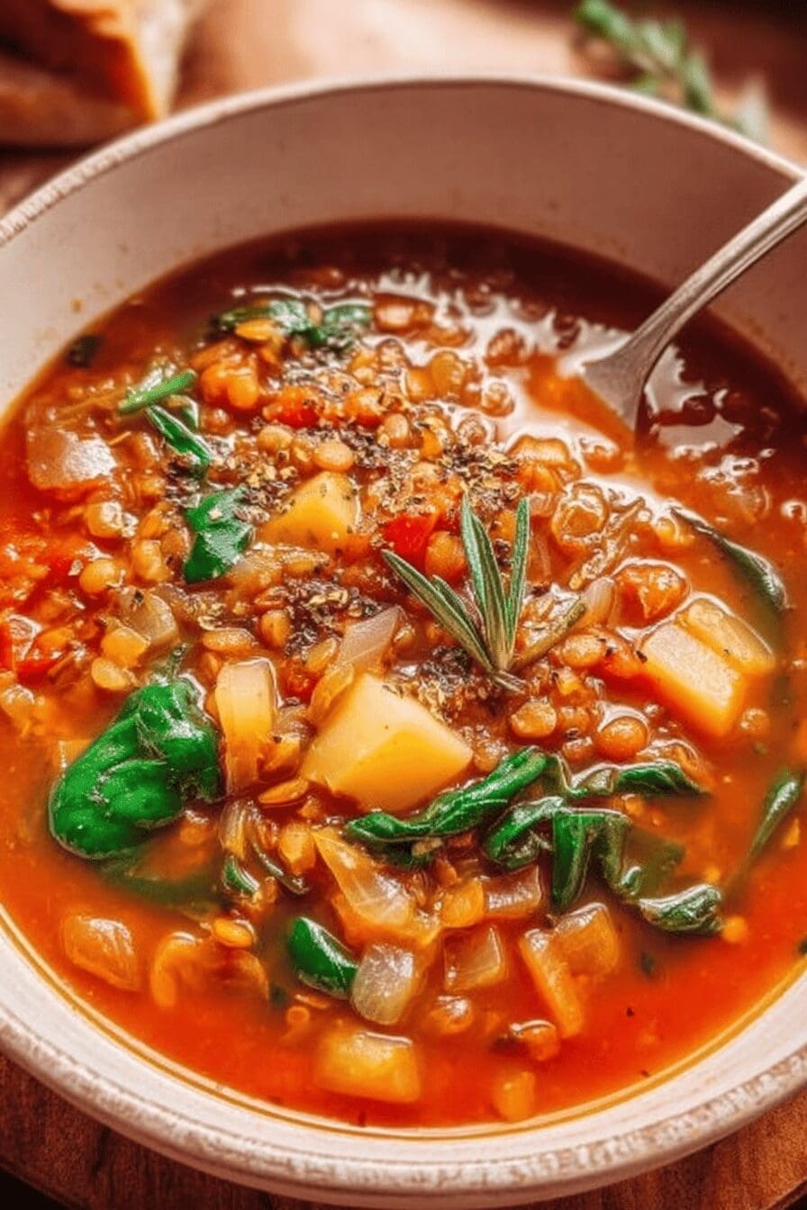 High Protein Vegetable Soup