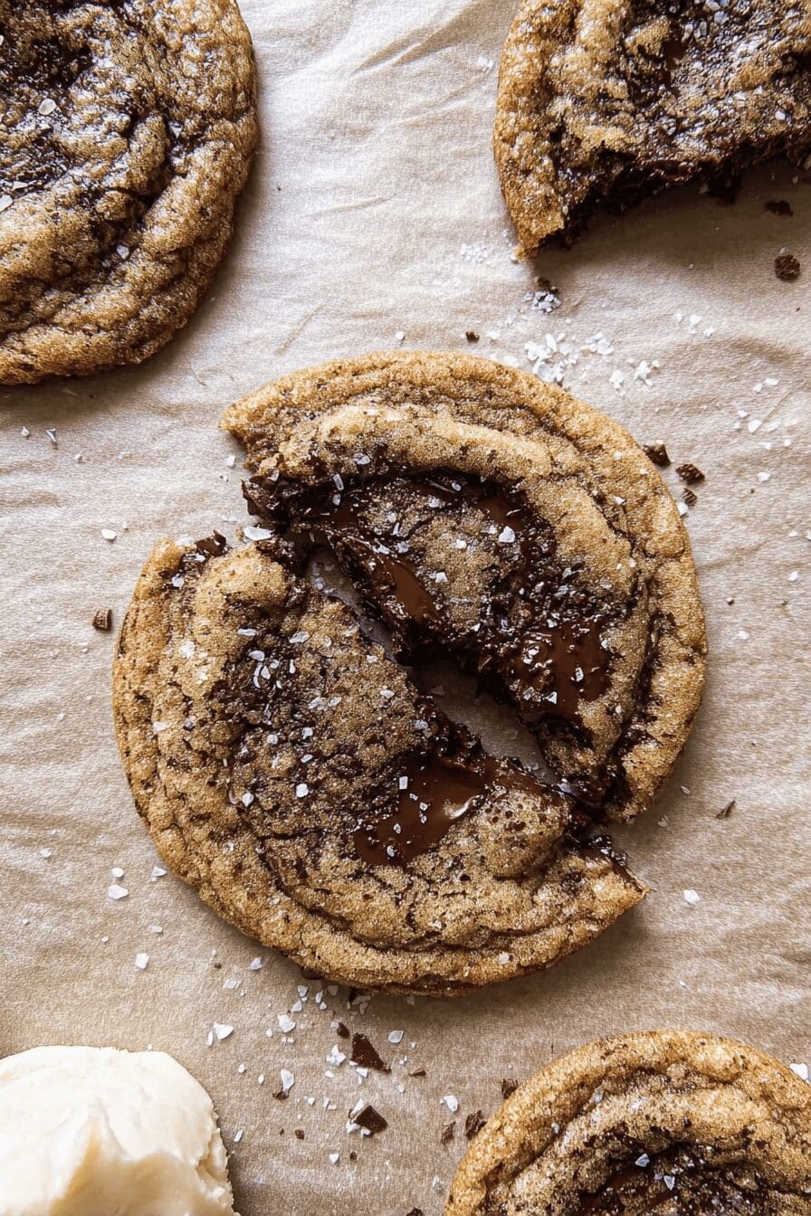 Hot Fudge Cookies