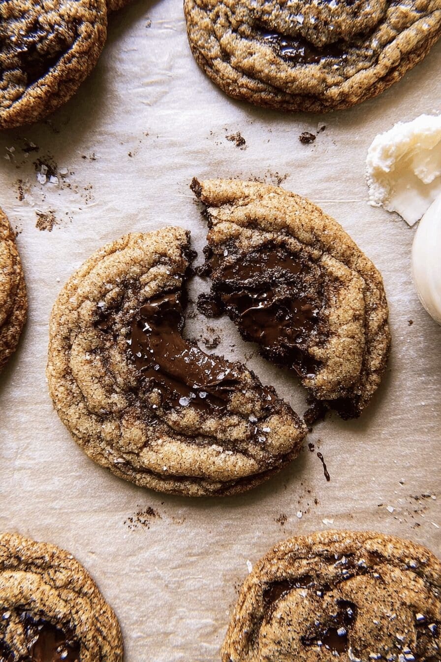 Hot Fudge Cookies