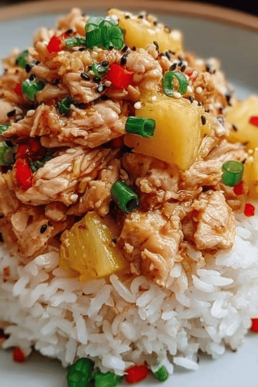 Pineapple Chicken And Rice