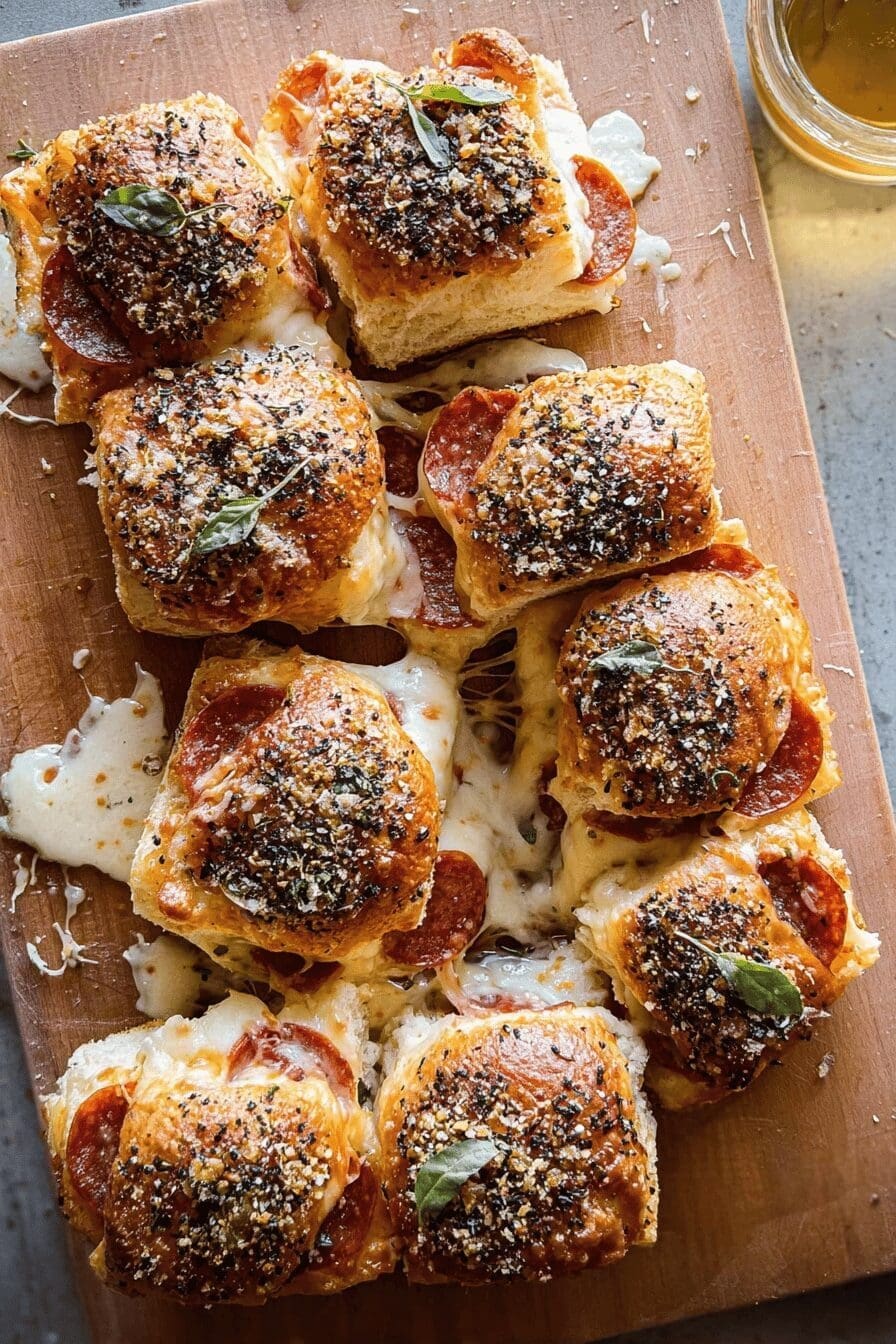 Pizza Dip Sliders