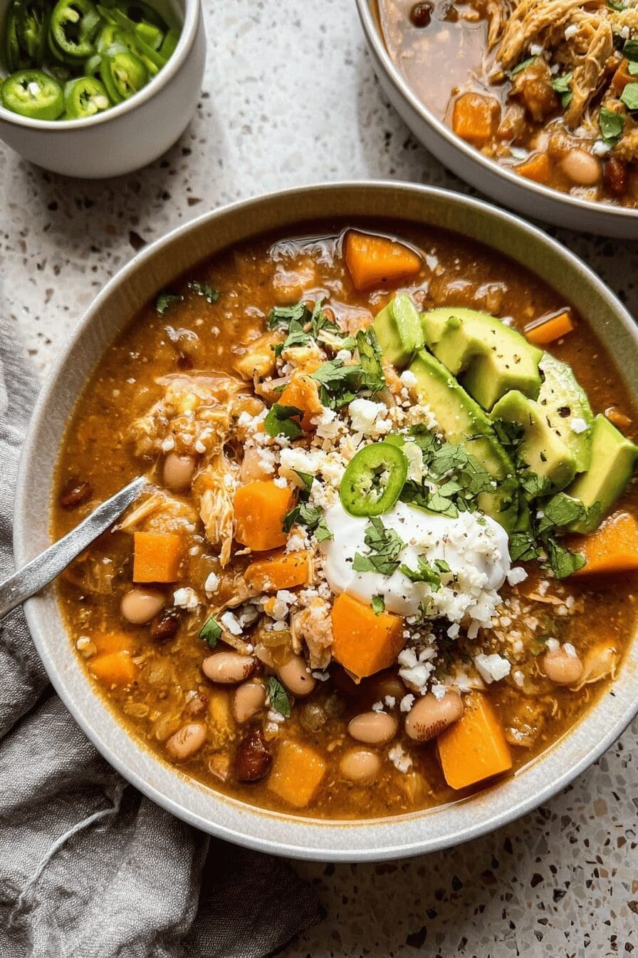 Slow Cooker Chicken Chili