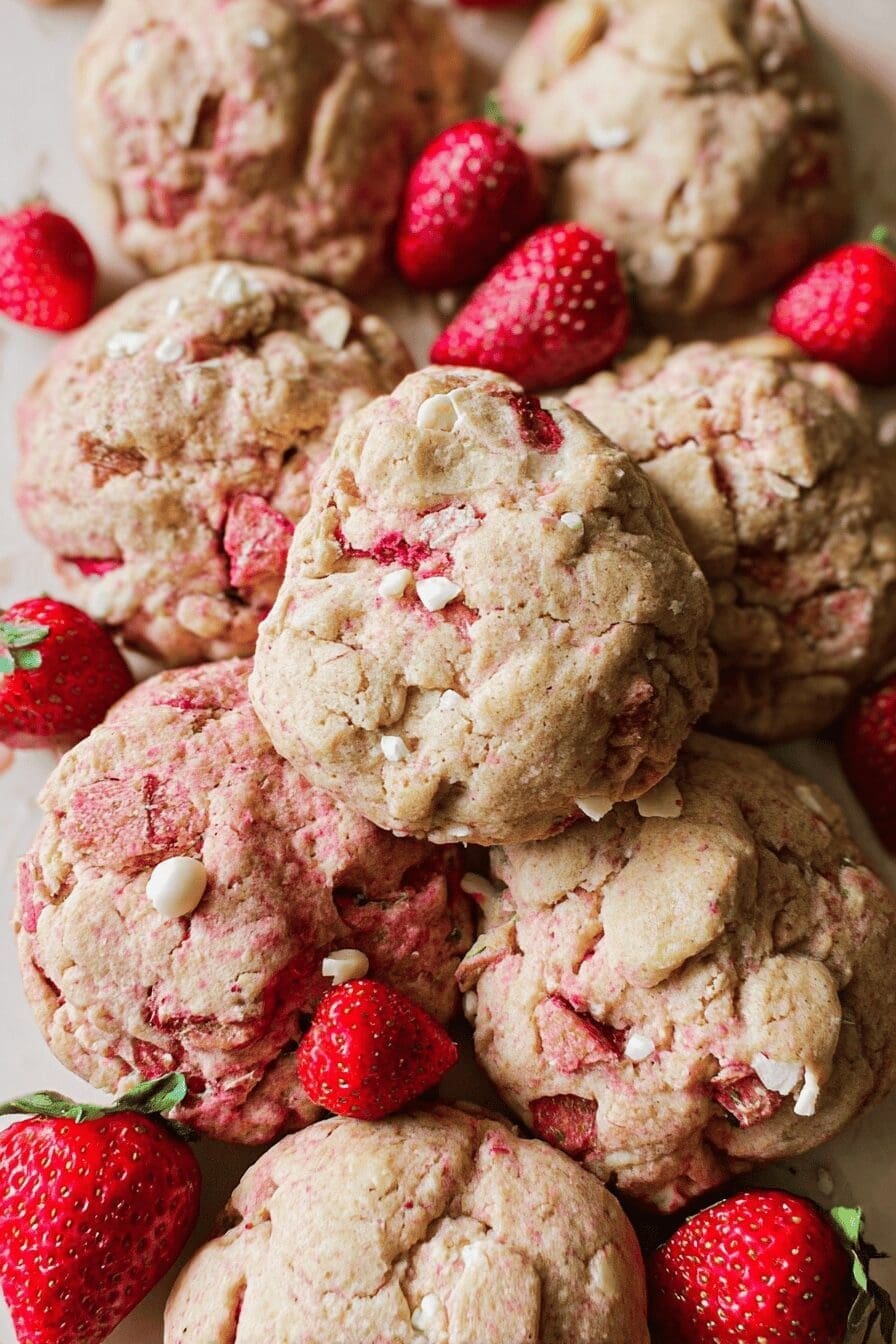 Strawberry Shortcake Cookies