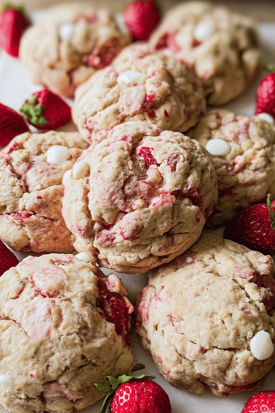 Strawberry Shortcake Cookies