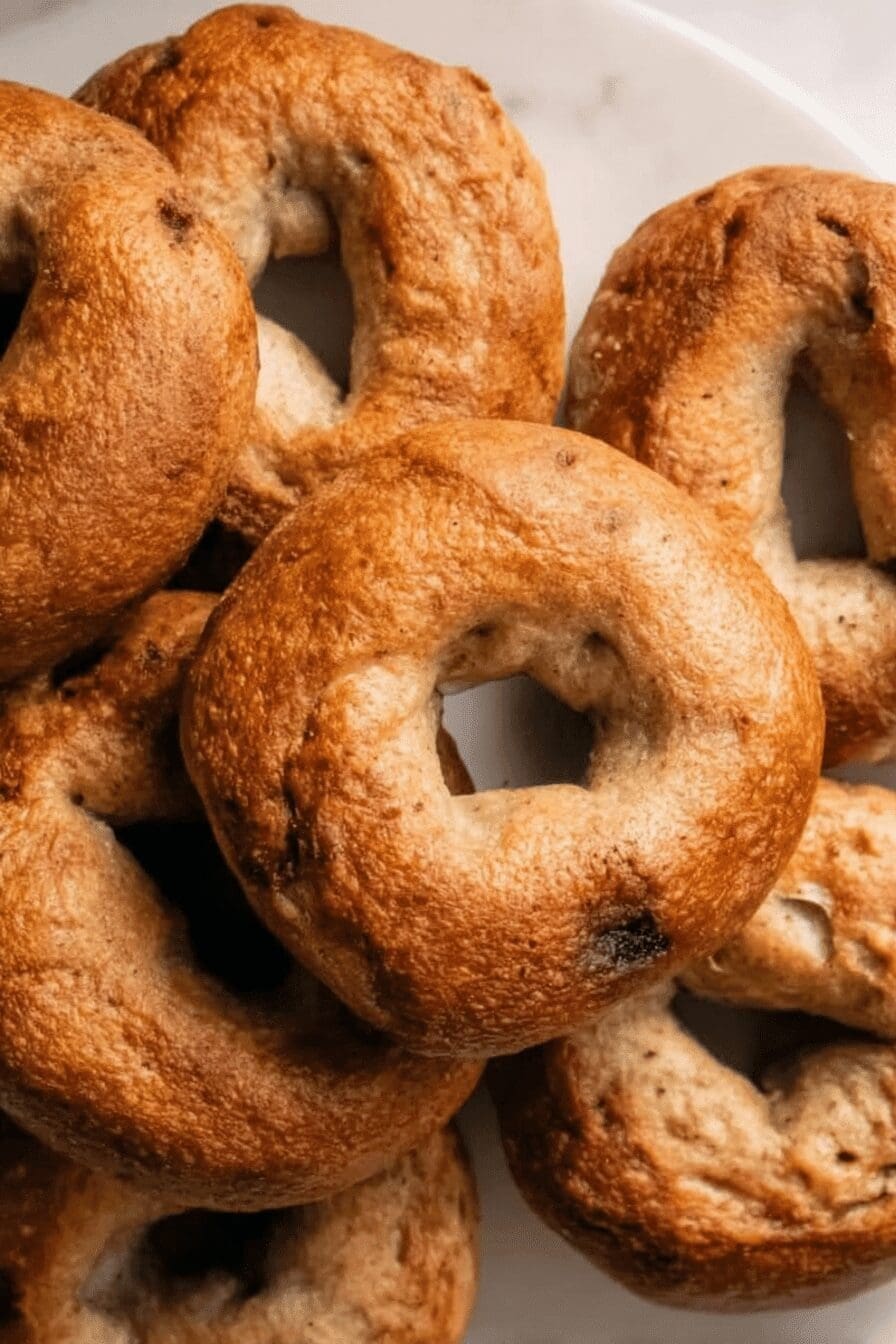 Cinnamon Maple Bagels