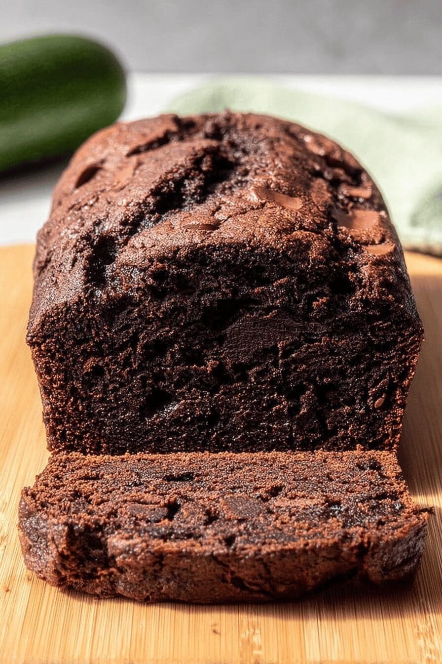 Double Chocolate Zucchini Bread