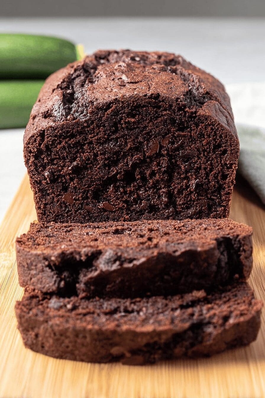 Double Chocolate Zucchini Bread