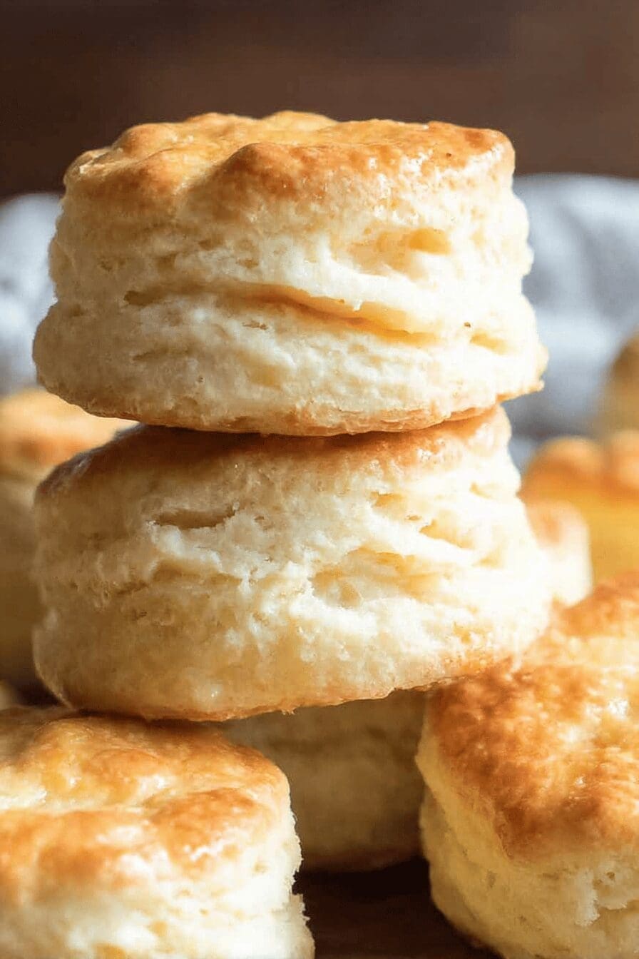Honey Cream Cheese Biscuits