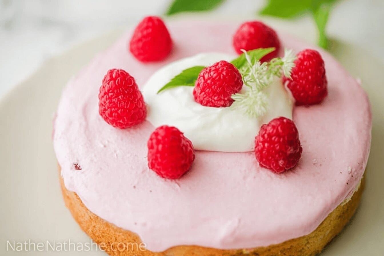 Raspberry Mousse Cake