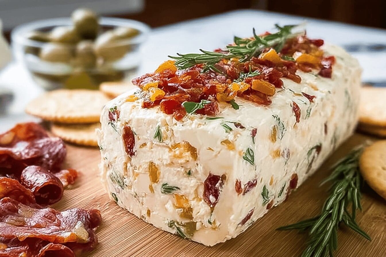 Antipasto Cheese Log