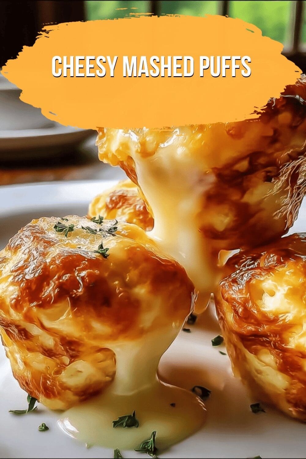 Cheesy Mashed Puffs