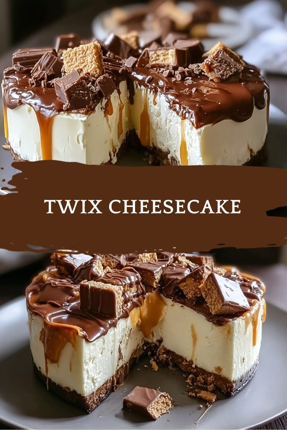 Twix Cheesecake
