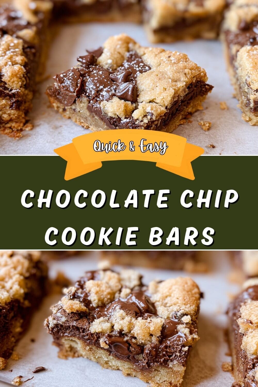 Chocolate Chip Cookie Bars