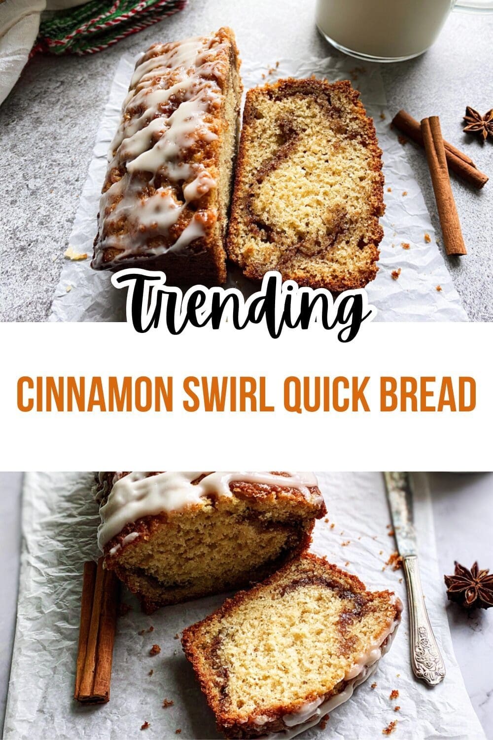 Cinnamon Swirl Quick Bread