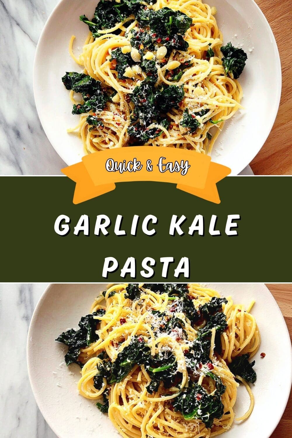 Garlic Kale Pasta