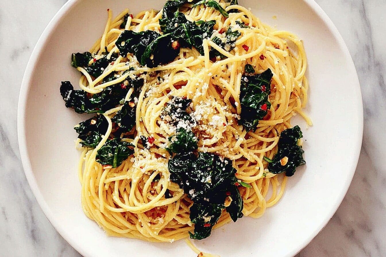 Garlic Kale Pasta