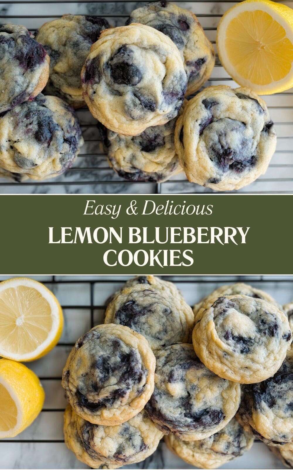 Lemon Blueberry Cookies