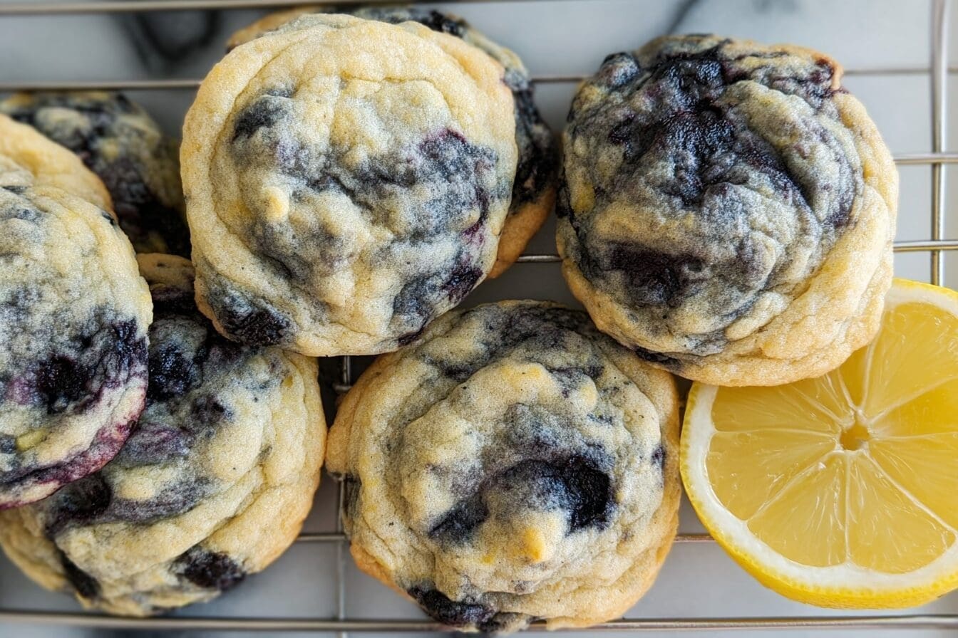 Lemon Blueberry Cookies