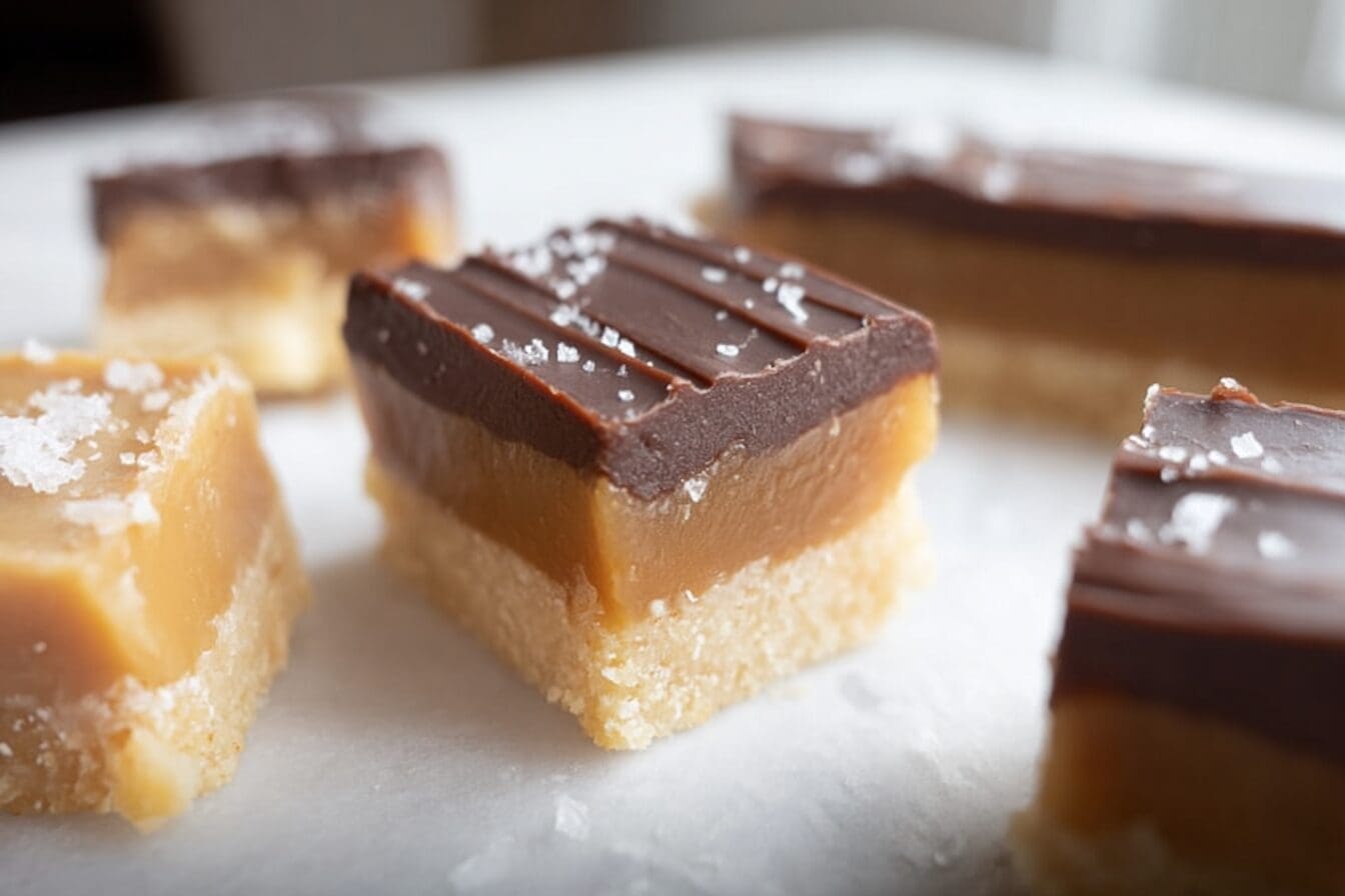 Millionaire Shortbread Bars