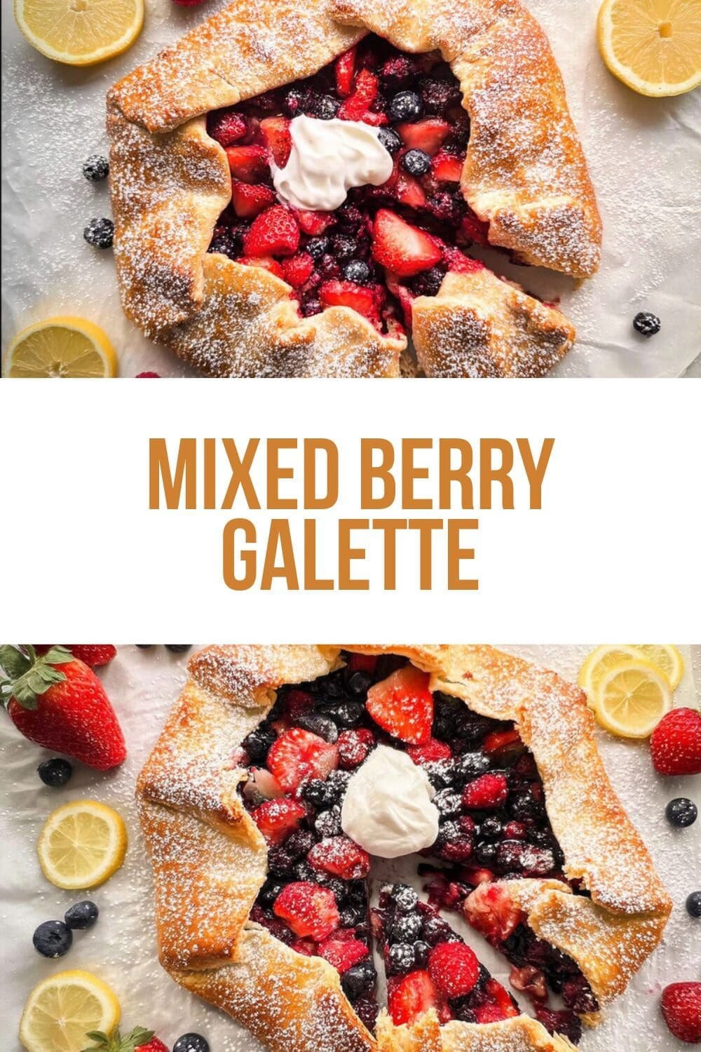 Mixed Berry Galette