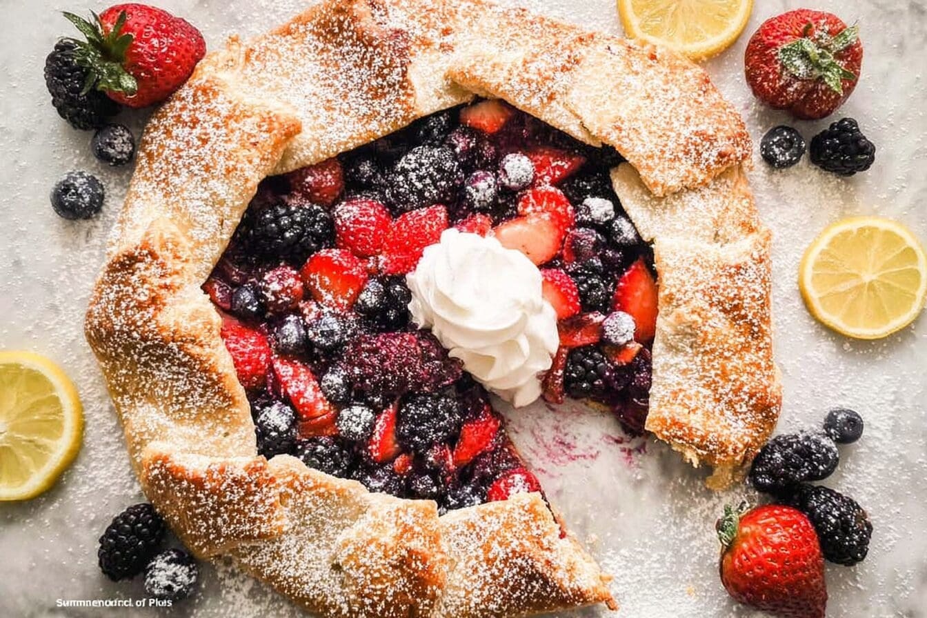 Mixed Berry Galette