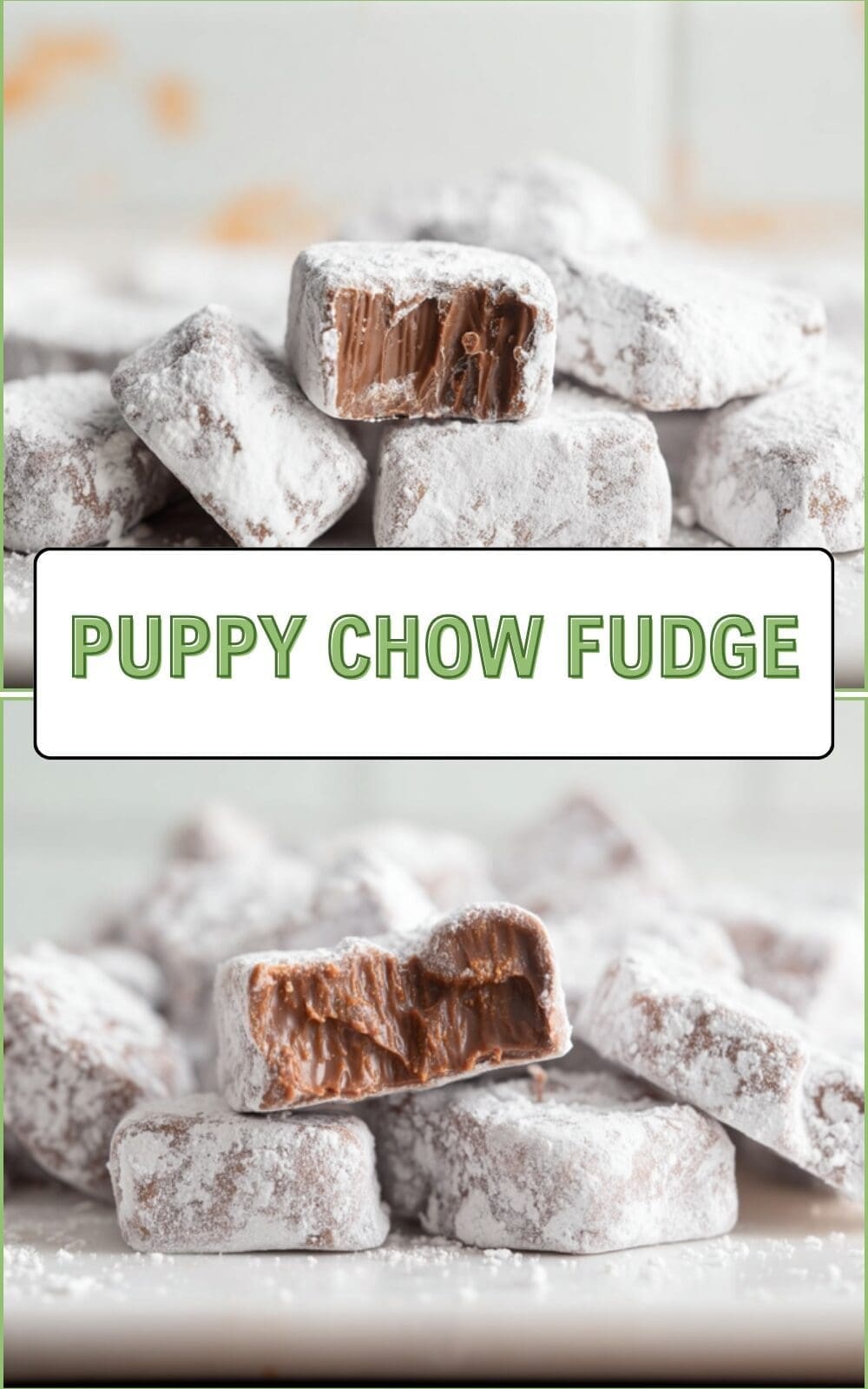 Puppy Chow Fudge