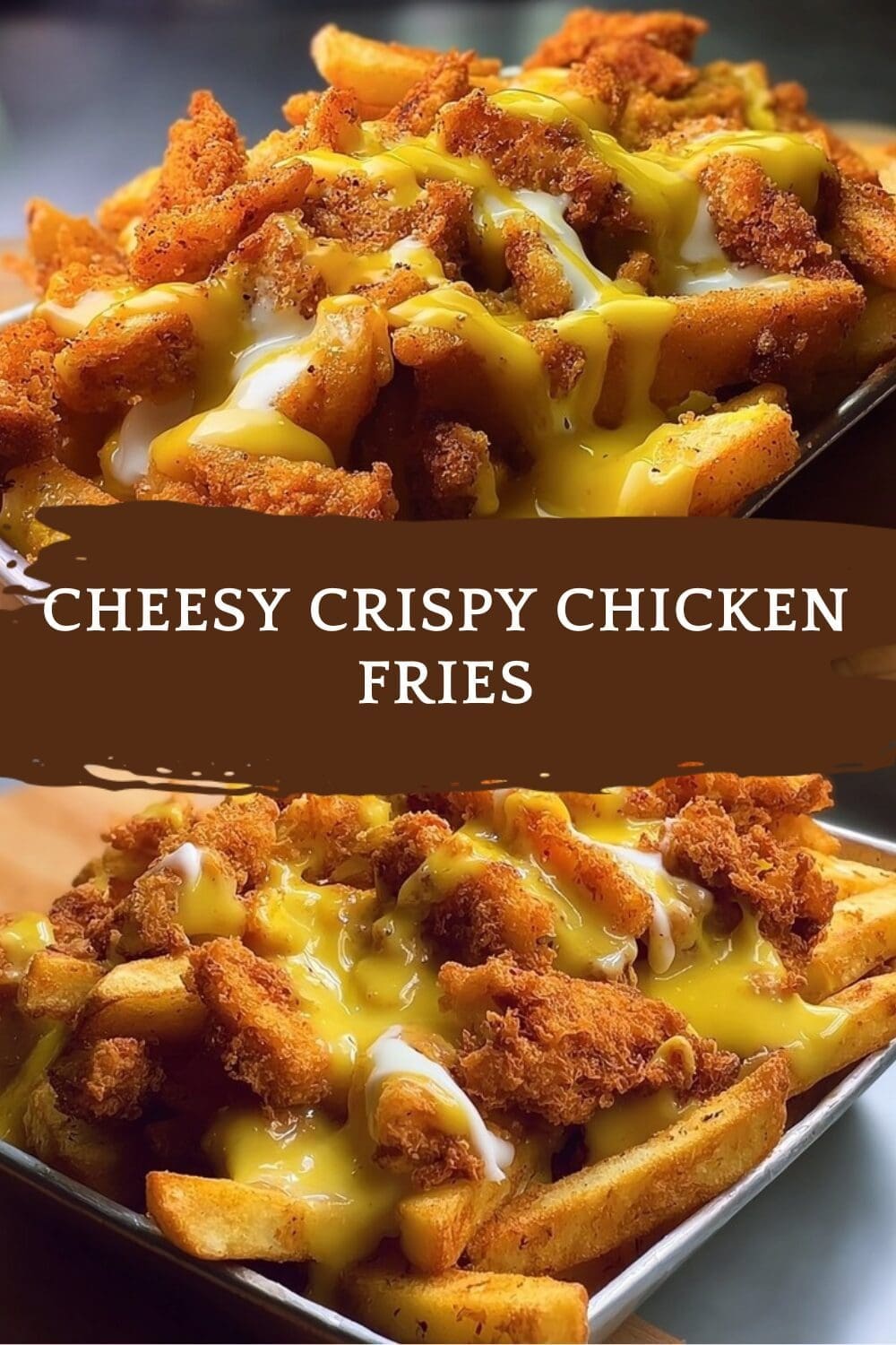 Cheesy Crispy Chicken Fries