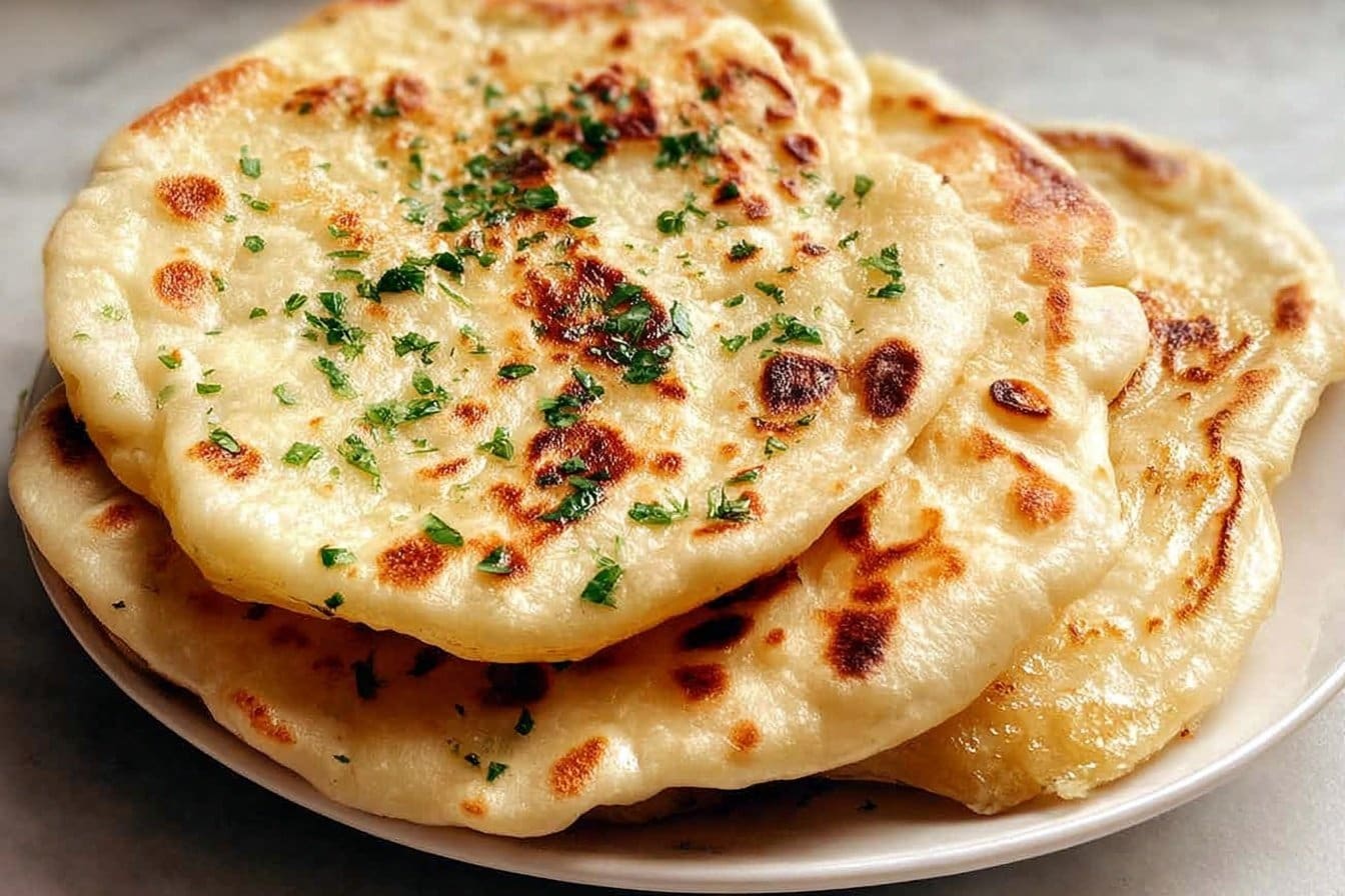 Homemade Naan