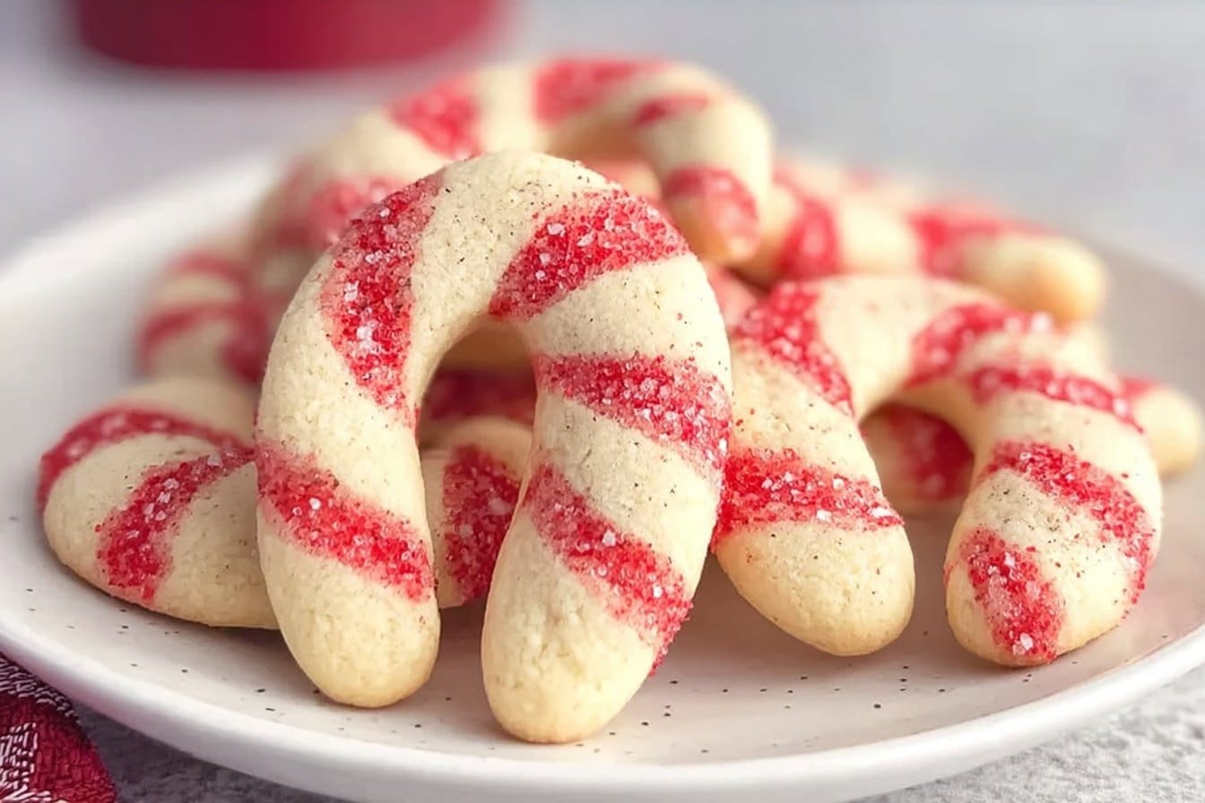 Candy Cane Cookies