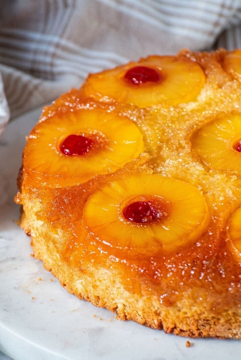 Moist Pineapple Upside Down Cake (From Scratch)