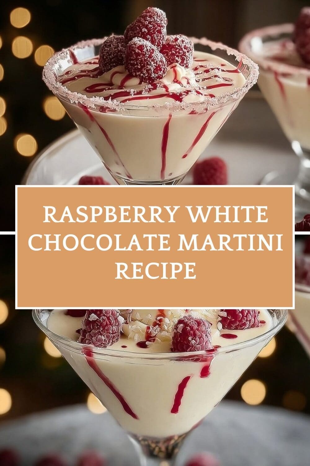 Raspberry White Chocolate Martini Recipe
