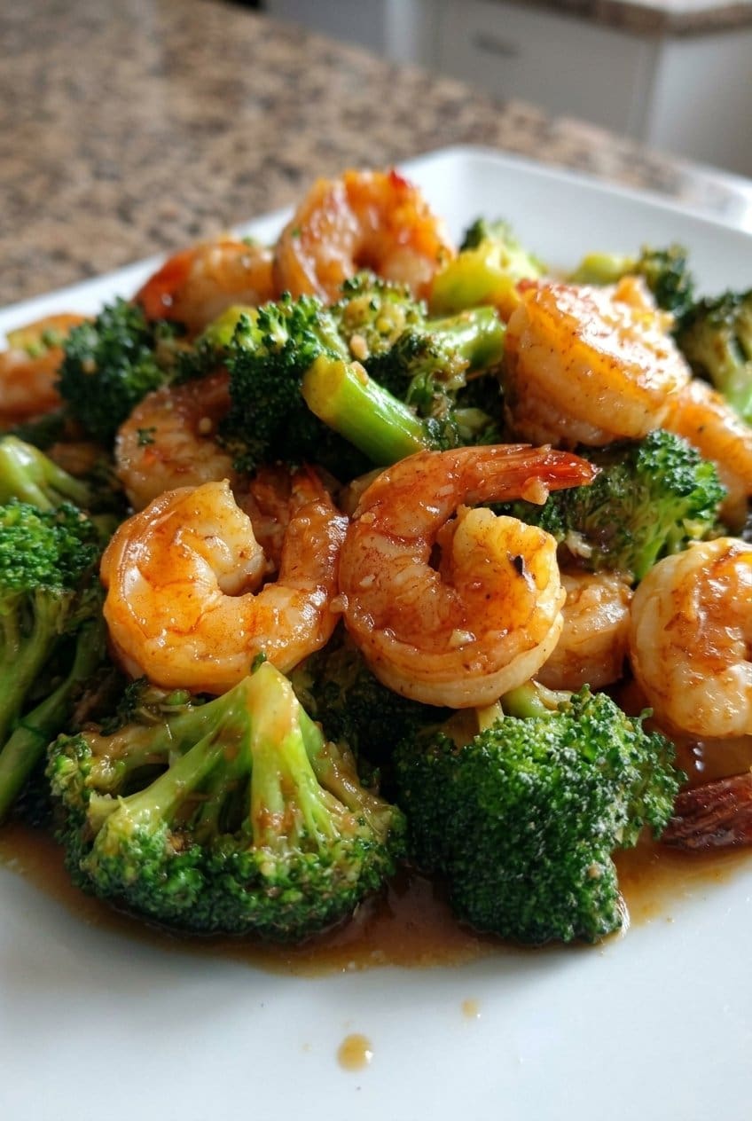 Shrimp And Broccoli Stir Fry