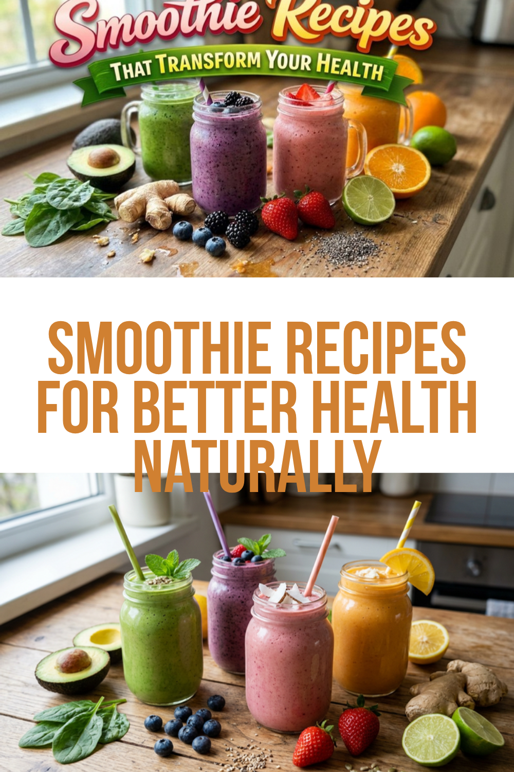 Smoothie Recipes For Better Health Naturally