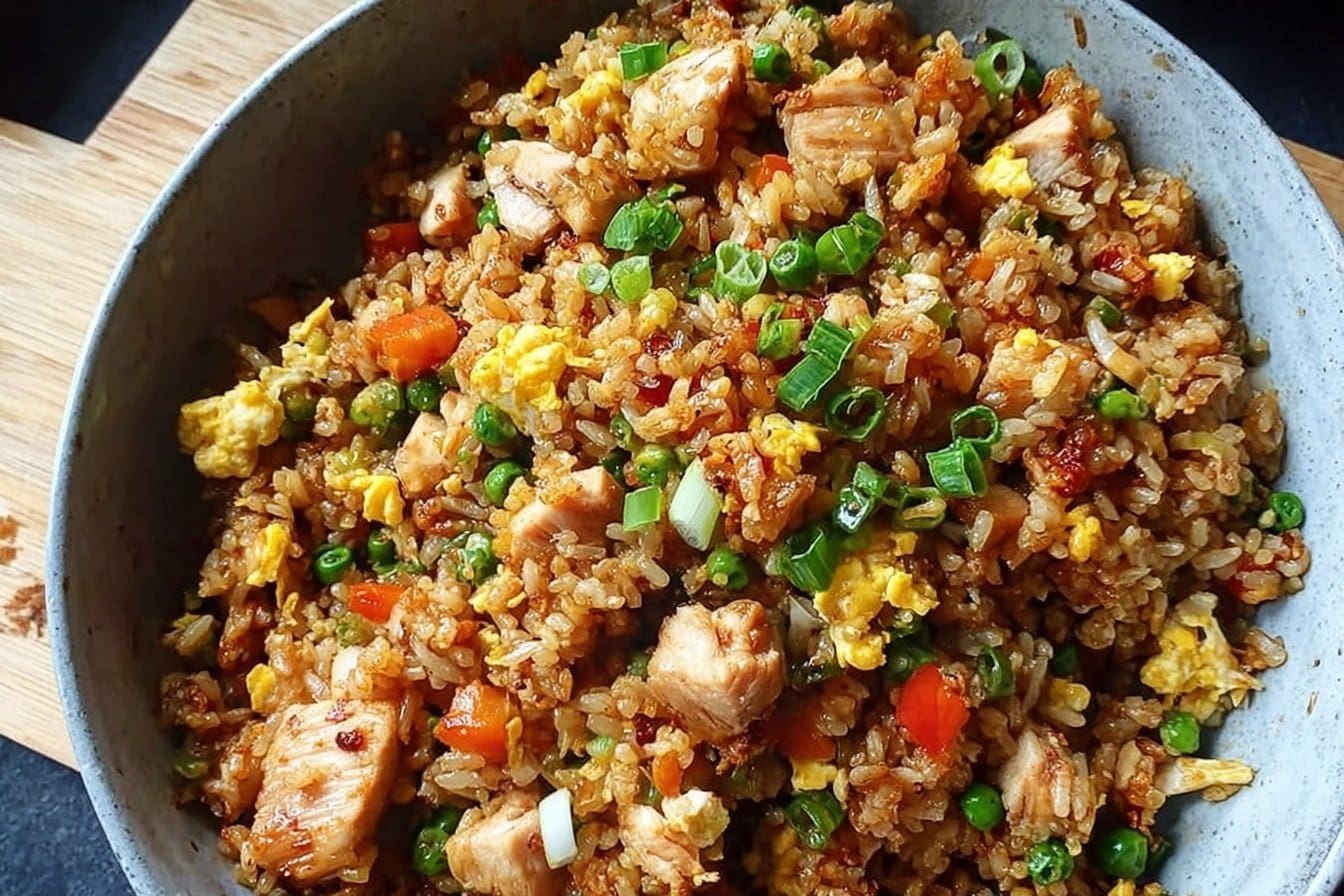 Teriyaki Chicken Fried Rice