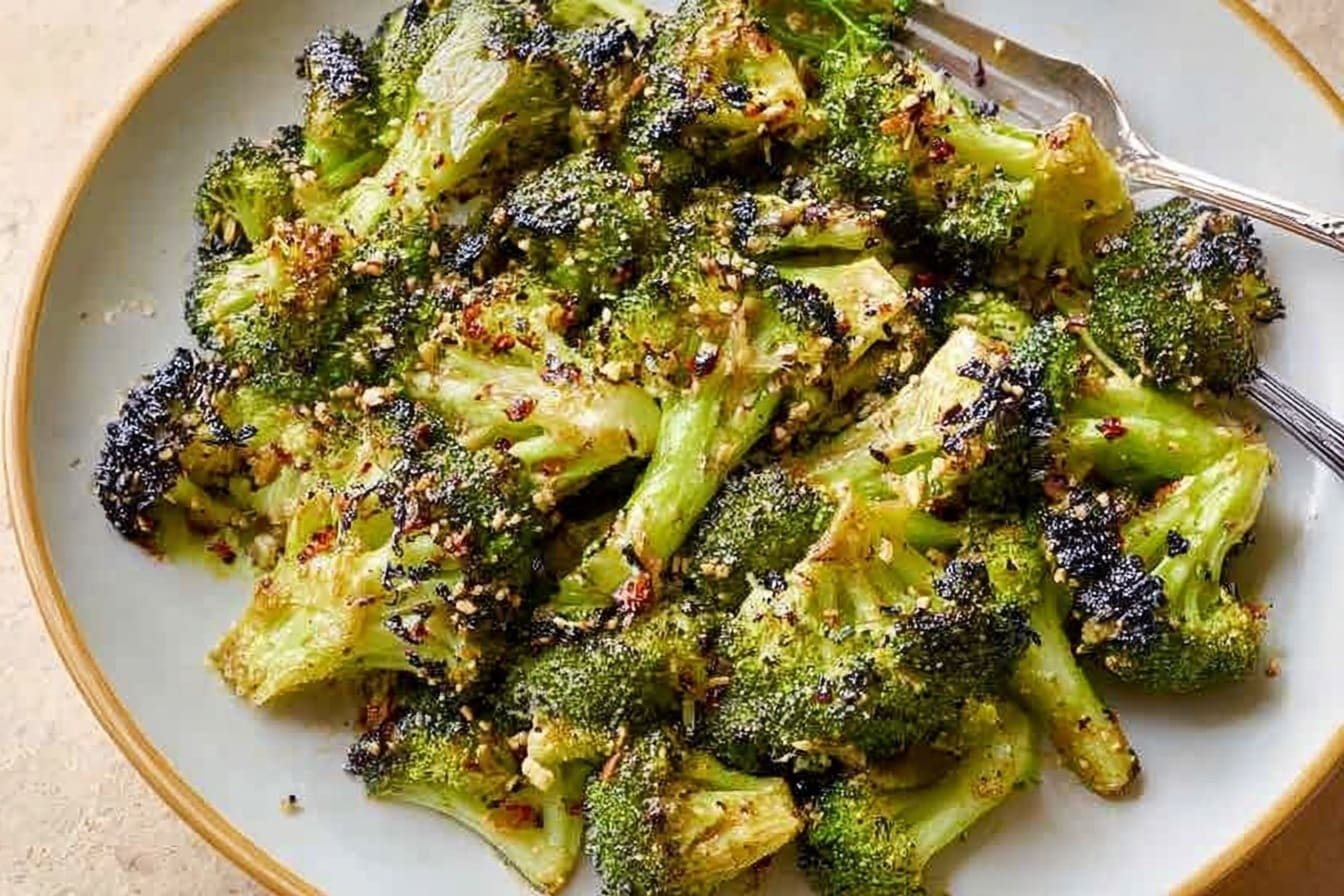 Tuscan Roasted Broccoli