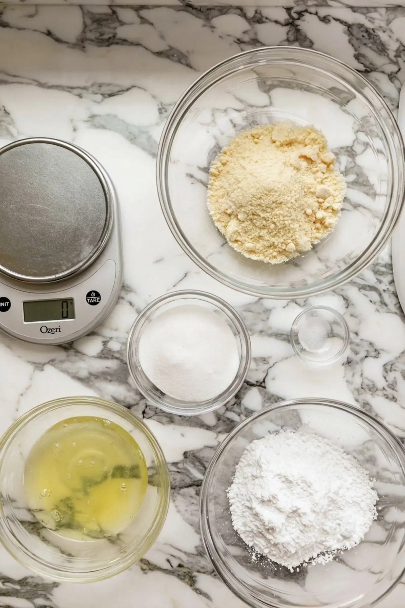 Foolproof Macaron Recipe, Step One: Measure out your ingredients