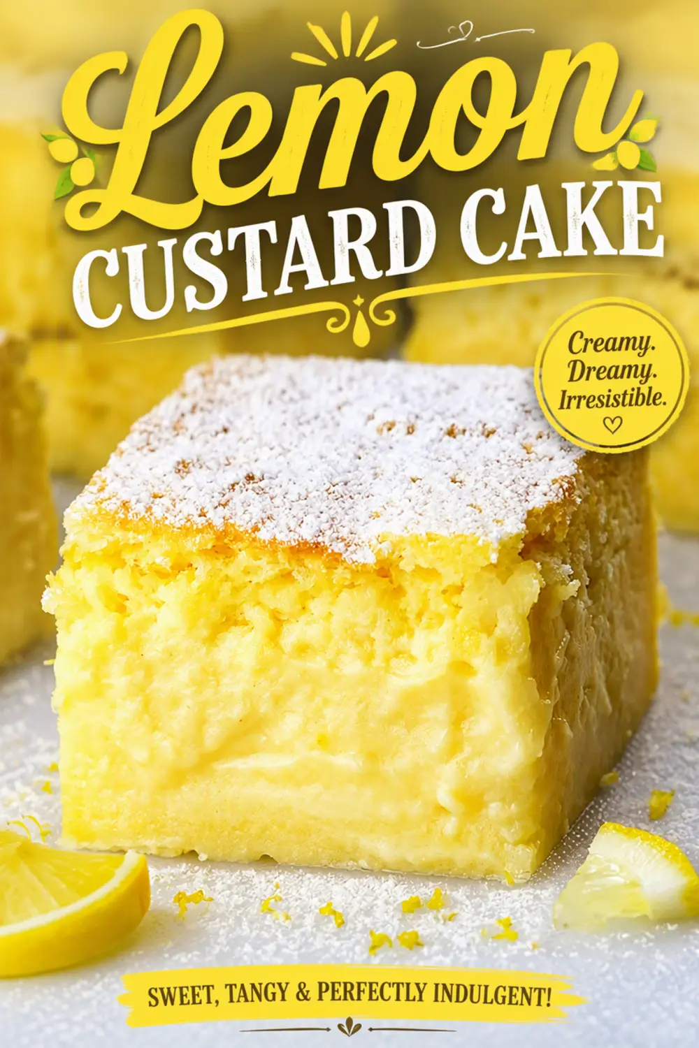 Lemon Custard Cake