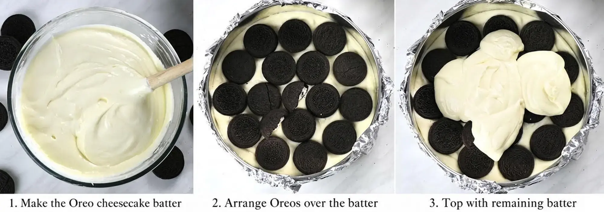 Oreo Dream Cheesecake, Ingredients