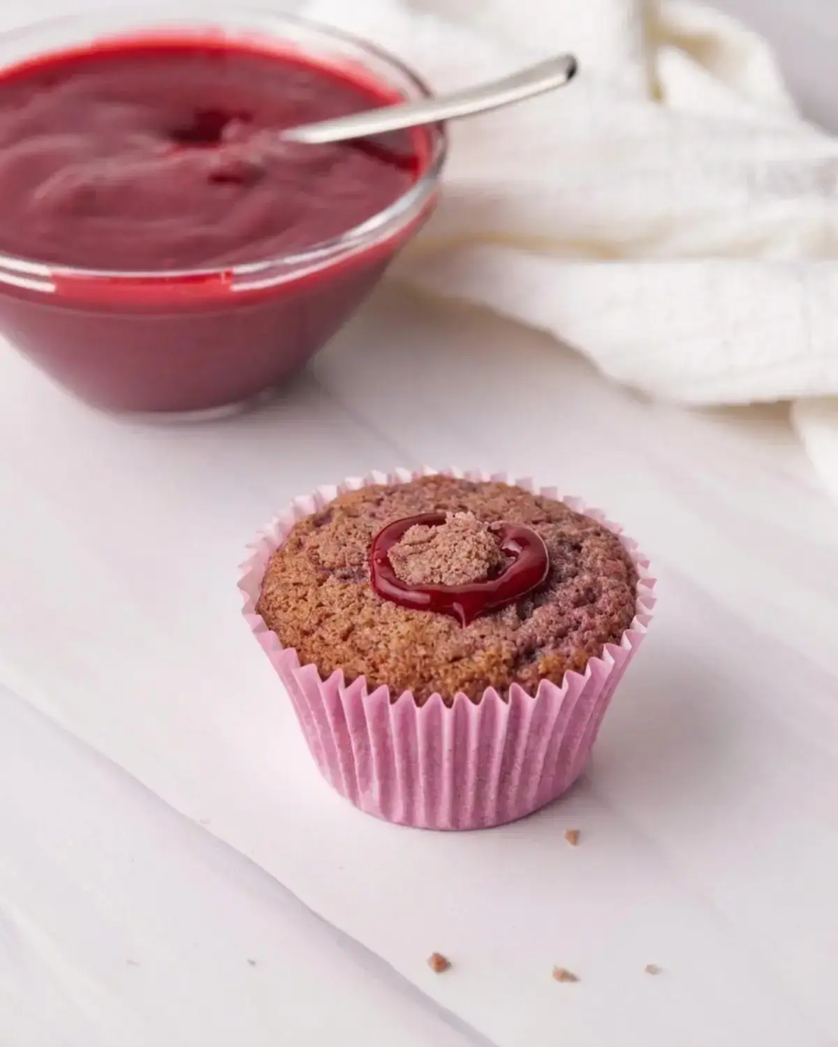 Raspberry Cupcakes With Raspberry Filling, How to assemble Raspberry Filled Cupcakes