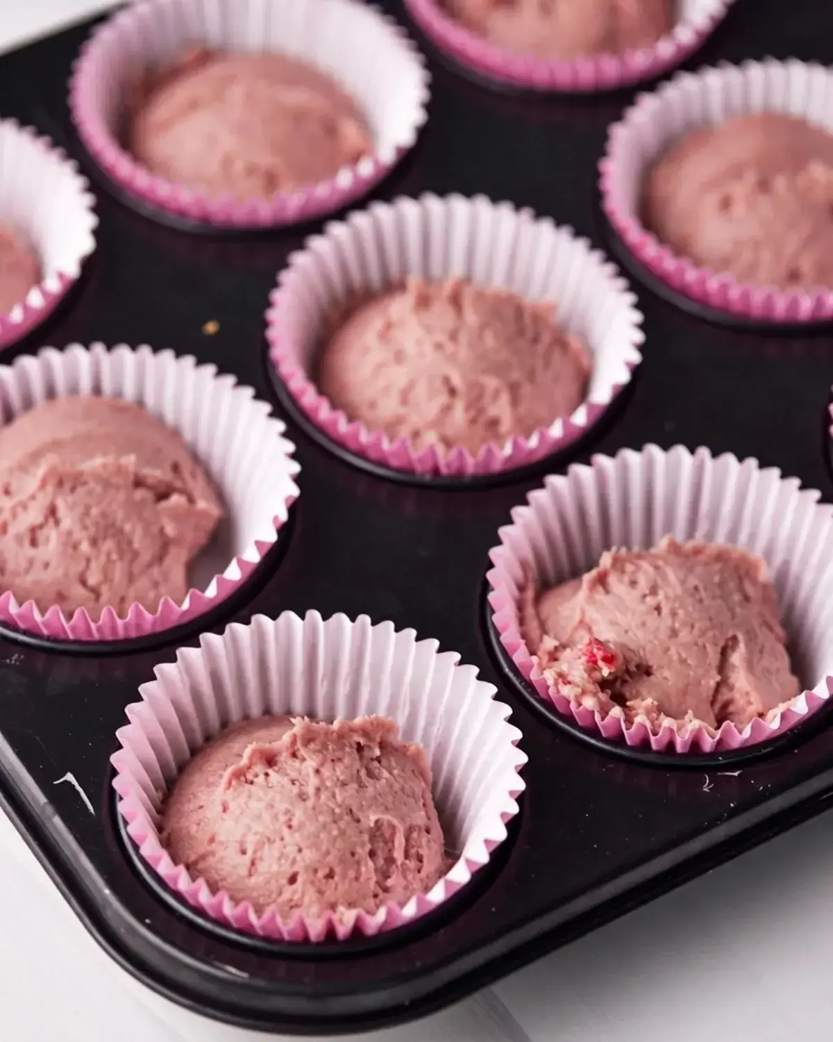 Raspberry Cupcakes With Raspberry Filling, How to make the Raspberry Cupcakes