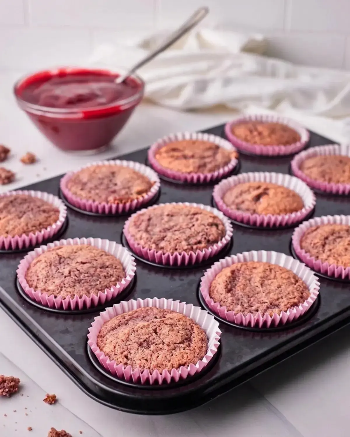 Raspberry Cupcakes With Raspberry Filling, How to make the Raspberry Cupcakes