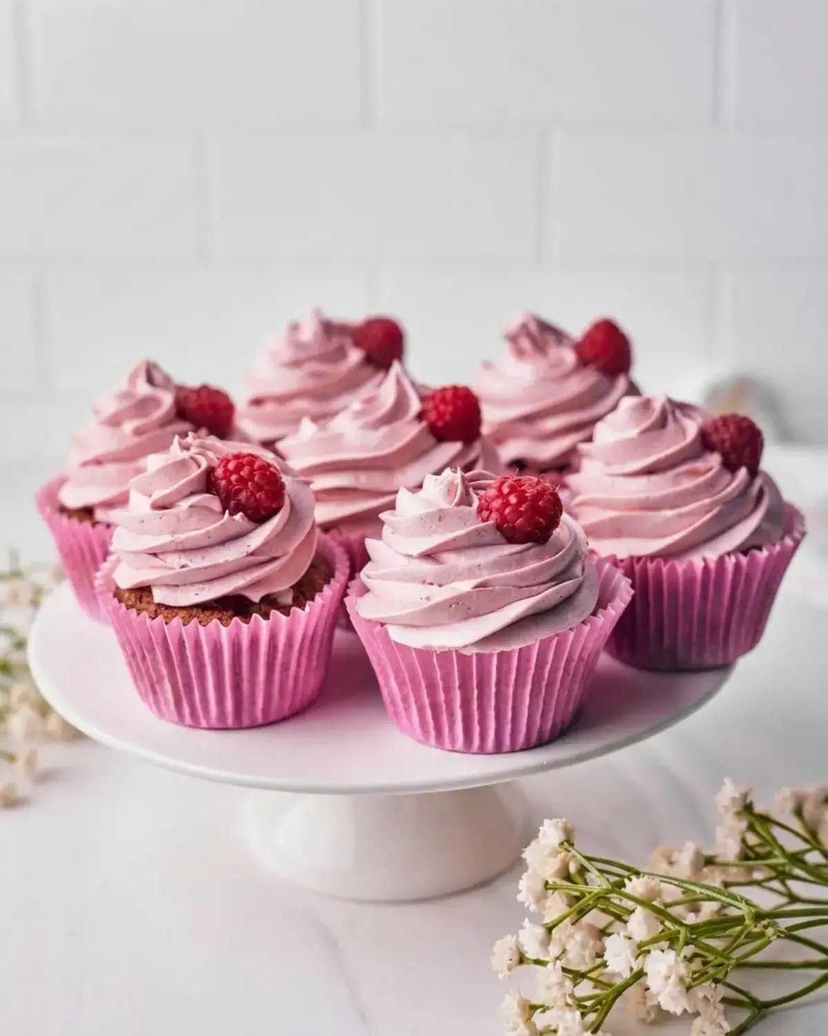 Raspberry Cupcakes With Raspberry Filling, Variations