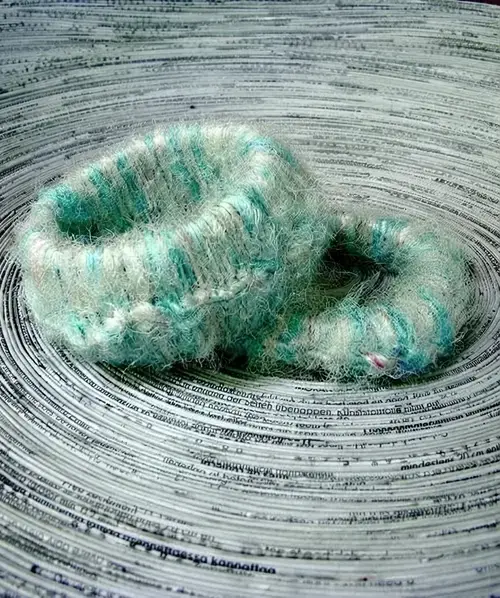 14 Crochet Bangle Bracelet Free Patterns, 4. Sari Scrap Bangles