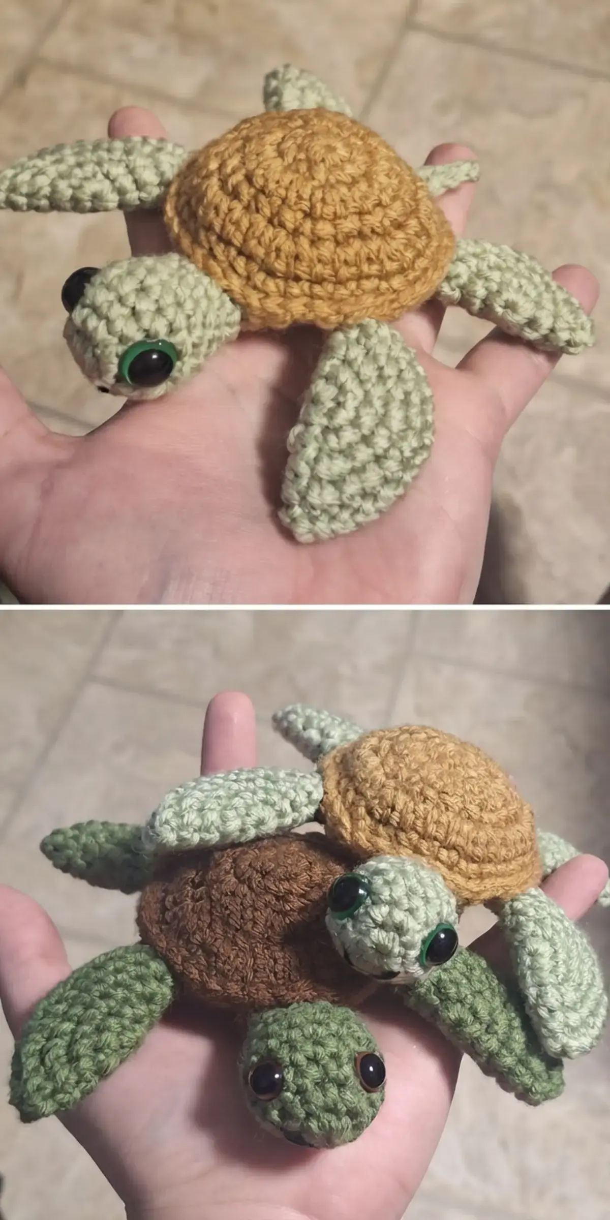 26 Crocheted Turtle Free Pattern, 23. Sea Turtle Plushie