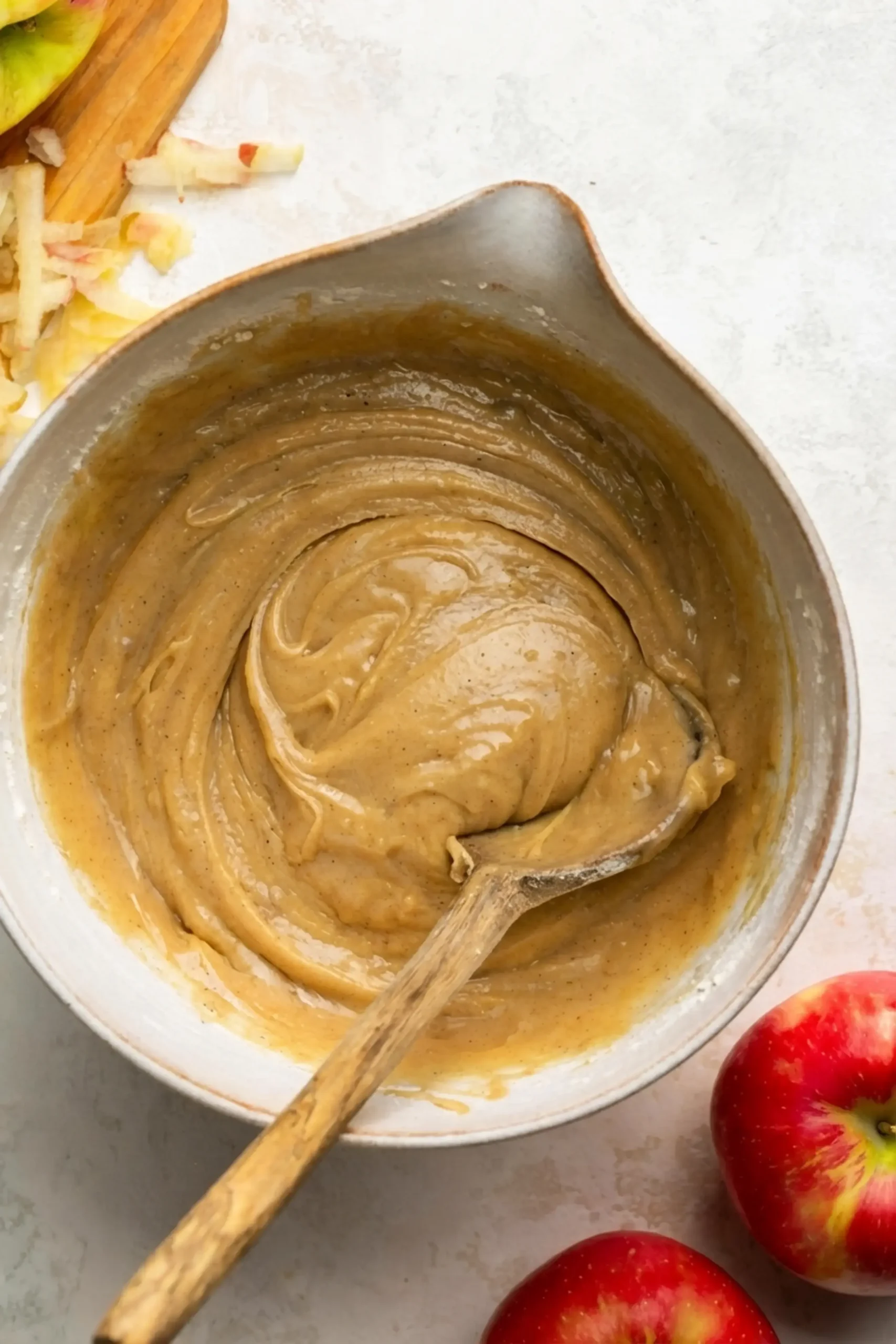 Apple Spice Cake With Brown Sugar Icing, Step by Step Directions