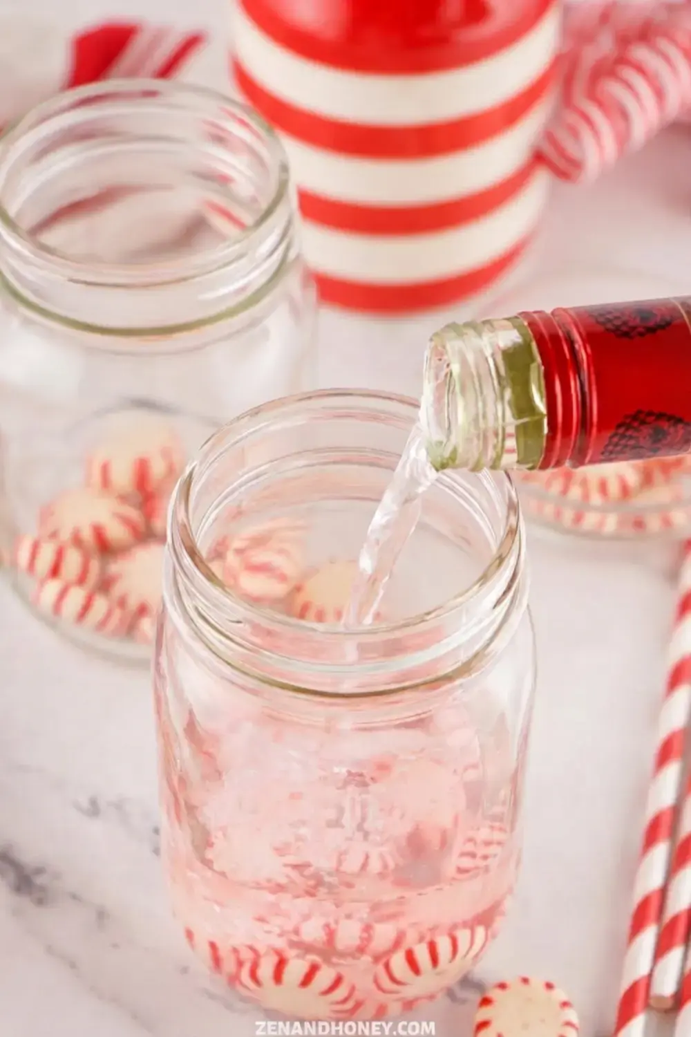 Candy Cane Shots, How to make candy cane shots